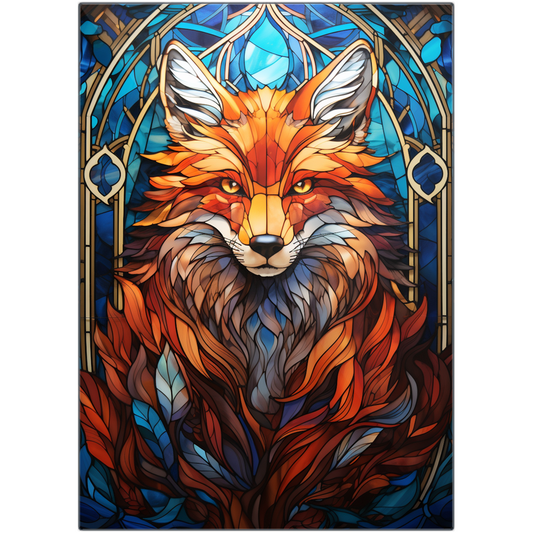 Stained Glass Fox